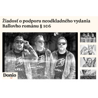 Podporte Ballovu novú knihu Podporte Ballovu novú knihu
